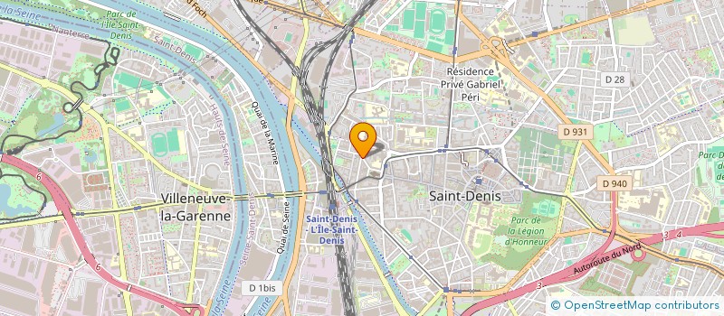 localisation de l'entreprise DUMA  SAINT-DENIS