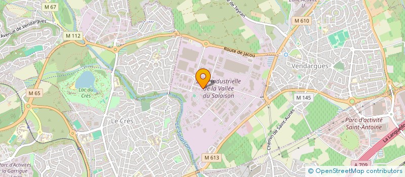 localisation de l'entreprise DUMA'S HOLDING à VENDARGUES