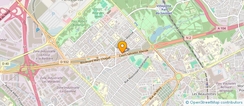 localisation de l'entreprise DUMACAR à AULNAY-SOUS-BOIS
