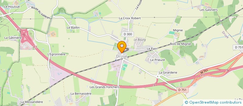 localisation de l'entreprise DUMAG  DRUYE