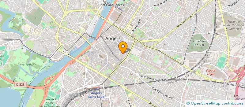 localisation de l'entreprise DUMAIL à ANGERS