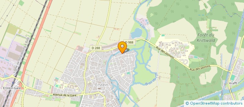 localisation de l'entreprise DUMAN  ERSTEIN