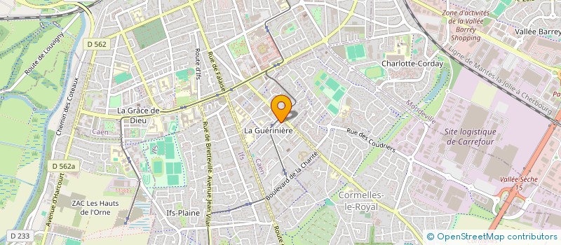 localisation de l'entreprise DUMAN à CAEN