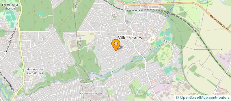 localisation de l'entreprise DUMAN  VILLECRESNES