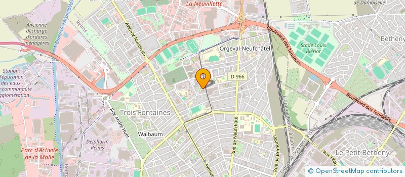 localisation de l'entreprise DUMAN ETANCHE  REIMS