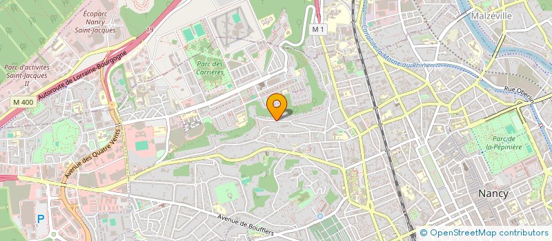 localisation de l'entreprise DUMANE  NANCY