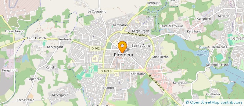 localisation de l'entreprise DUMANOIR  PLOEMEUR