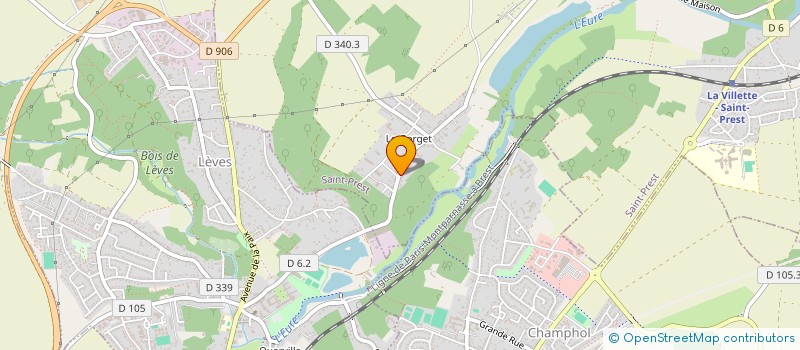 localisation de l'entreprise DUMANS INVEST à SAINT-PREST