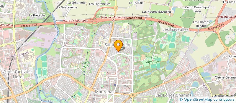 localisation de l'entreprise DUMANT TRANSPORT à RENNES