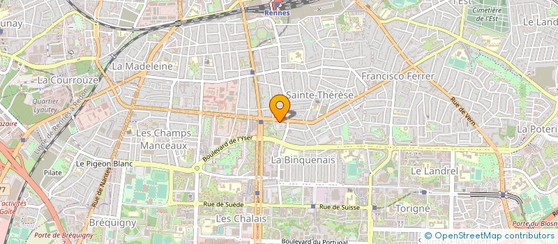 localisation de l'entreprise DUMARIAU à RENNES