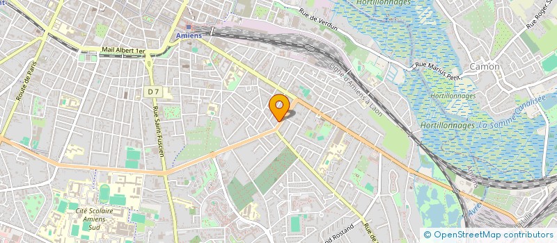 localisation de l'entreprise DUMAS 122  AMIENS