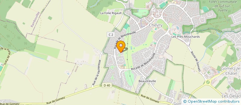 localisation de l'entreprise DUMAS  GIF-SUR-YVETTE