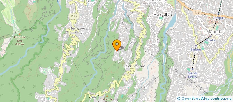 localisation de l'entreprise DUMAS  SAINT-DENIS