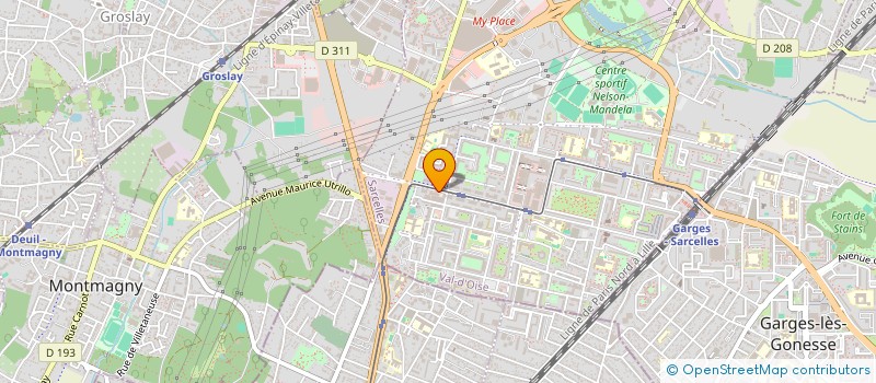 localisation de l'entreprise DUMAS BATIMENT à STAINS