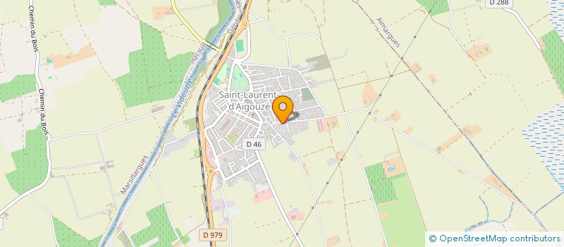 localisation de l'entreprise DUMAS - COMBES  SAINT-LAURENT-D'AIGOUZE