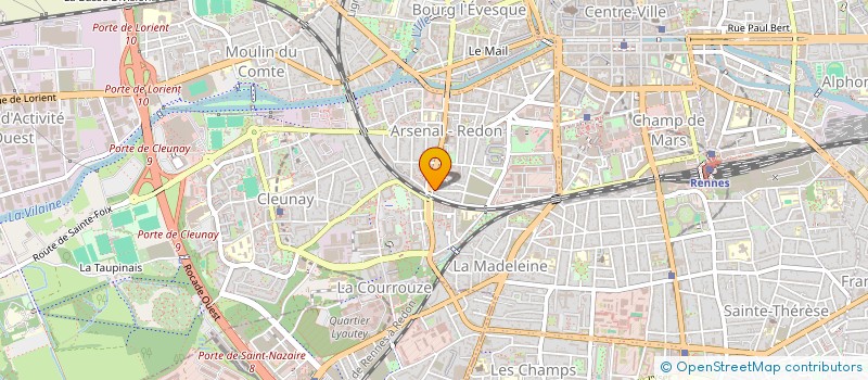 localisation de l'entreprise DUMAS-DECAUX à RENNES