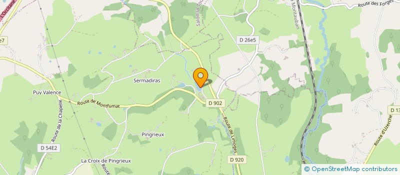 localisation de l'entreprise DUMAS DEVELOPPEMENT  LES TROIS-SAINTS