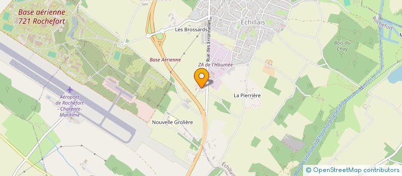 localisation de l'entreprise DUMAS JPS  ECHILLAIS