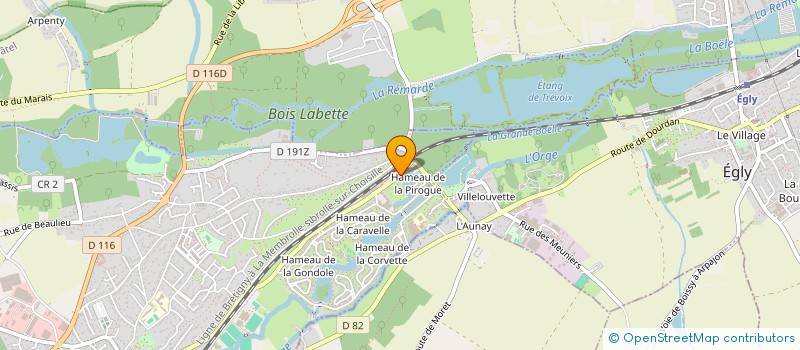 localisation de l'entreprise DUMAS LAUBARD  BREUILLET