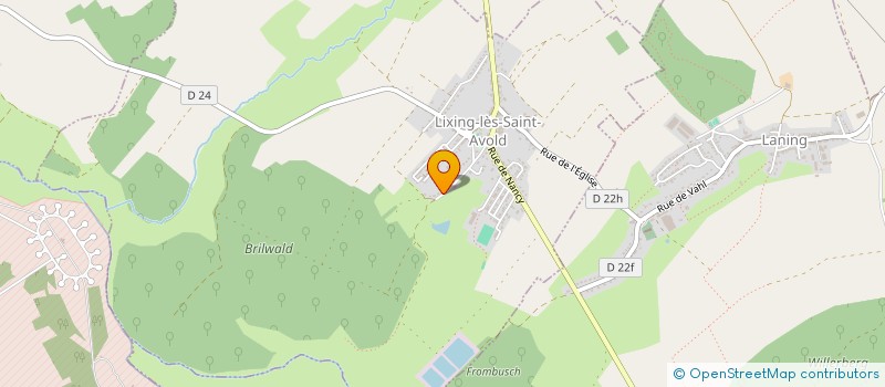 localisation de l'entreprise DUMAS LX  LIXING-LES-SAINT-AVOLD