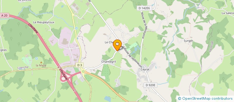 localisation de l'entreprise DUMAS MECHAIN IMMOBILIER  ESPARTIGNAC