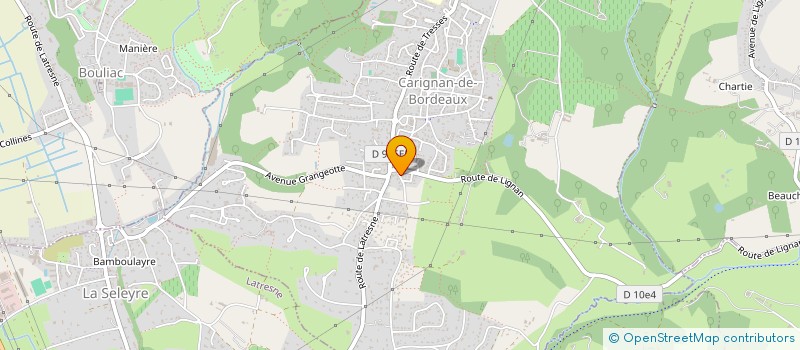 localisation de l'entreprise DUMAS PIERRE JEAN PIERRE & YVE  CARIGNAN-DE-BORDEAUX