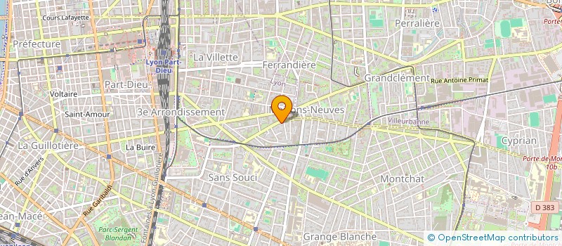 localisation de l'entreprise DUMAS POUPON  LYON