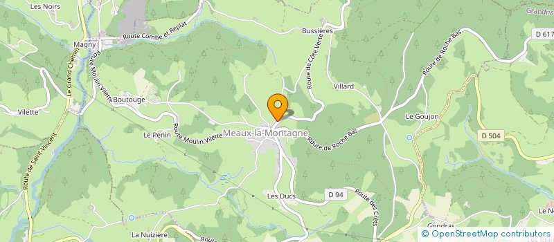 localisation de l'entreprise DUMATH  MEAUX-LA-MONTAGNE