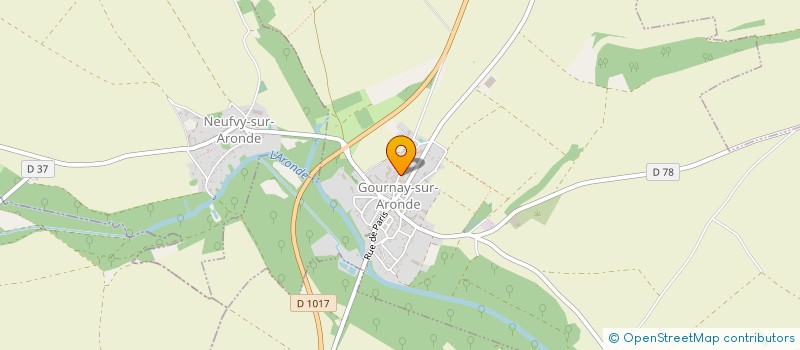 localisation de l'entreprise DUMAUTO  GOURNAY SUR ARONDE