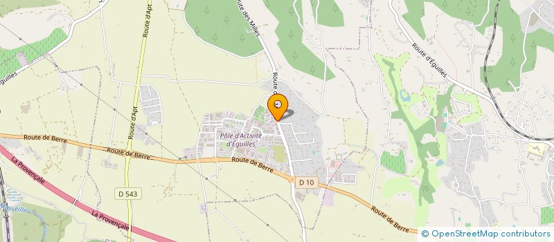 localisation de l'entreprise DUMAVENIR  EGUILLES