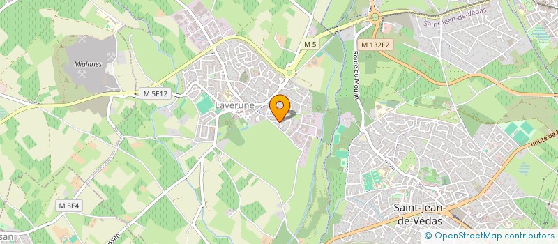 localisation de l'entreprise DUMAY  LAVERUNE