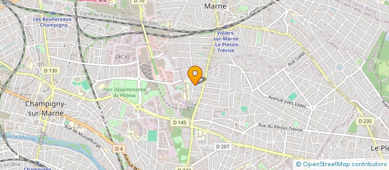 localisation de l'entreprise DUMBAT à CHAMPIGNY-SUR-MARNE