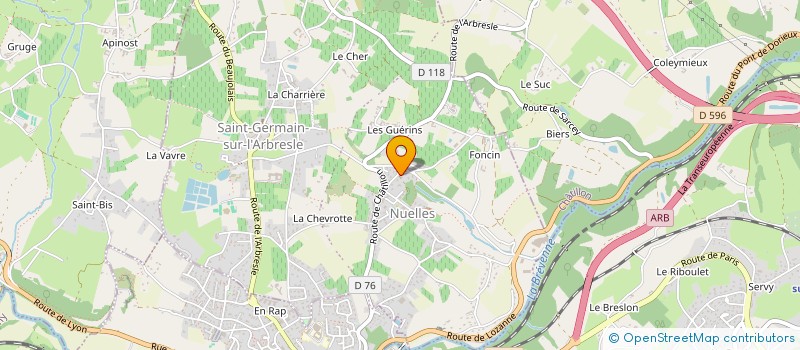 localisation de l'entreprise DUMBLECODE  SAINT-GERMAIN-NUELLES