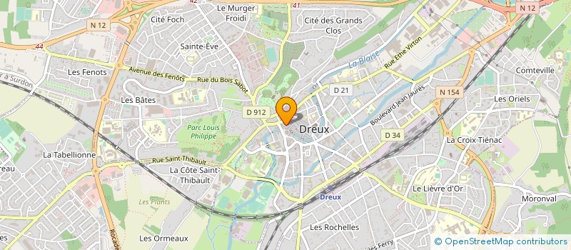 localisation de l'entreprise DUMBO PARASOL à DREUX