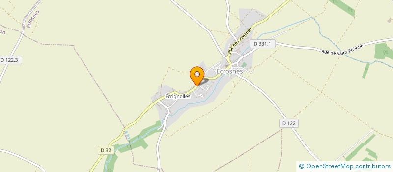 localisation de l'entreprise DUMEILLEUR à ECROSNES