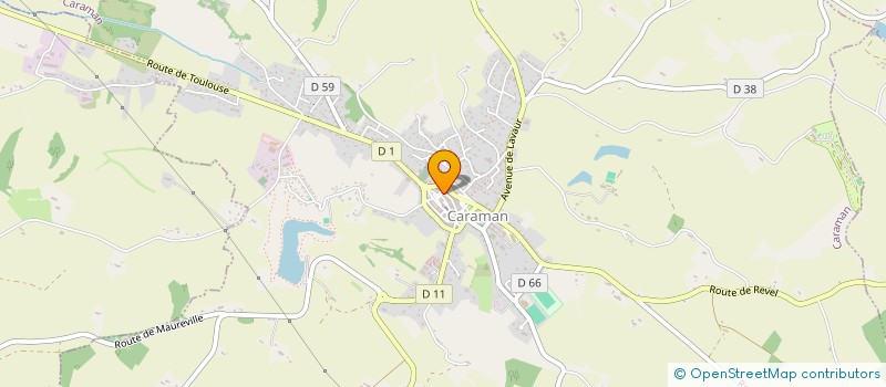 localisation de l'entreprise DUMELEC 31 à ASPET