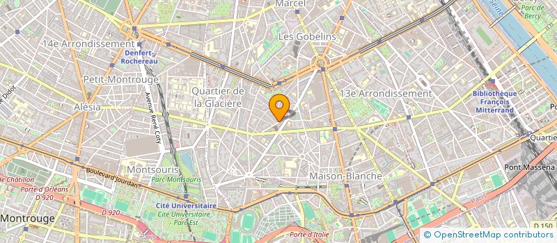 localisation de l'entreprise DUMENIL  PARIS