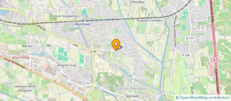 localisation de l'entreprise DUMER  AVIGNON