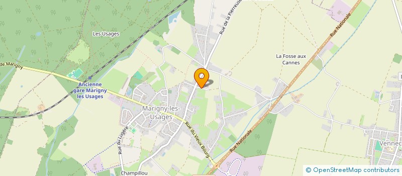 localisation de l'entreprise DUMERY REGIS à MARIGNY-LES-USAGES