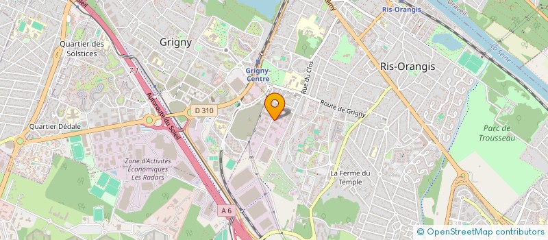 localisation de l'entreprise DUMESA GROUP à RIS-ORANGIS