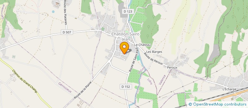 localisation de l'entreprise DUMESCO  CHATILLON-SAINT-JEAN