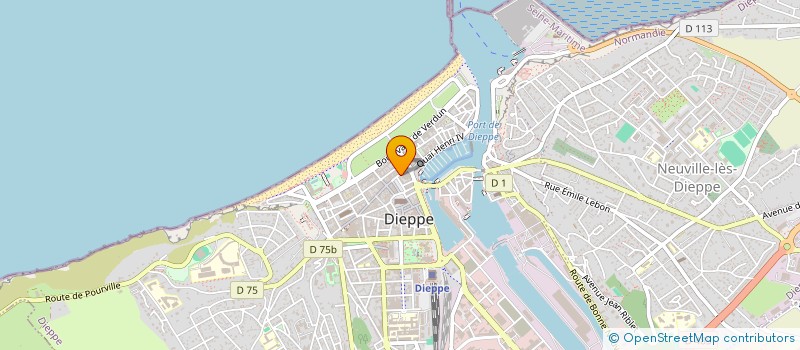 localisation de l'entreprise DUMESNIL à DIEPPE