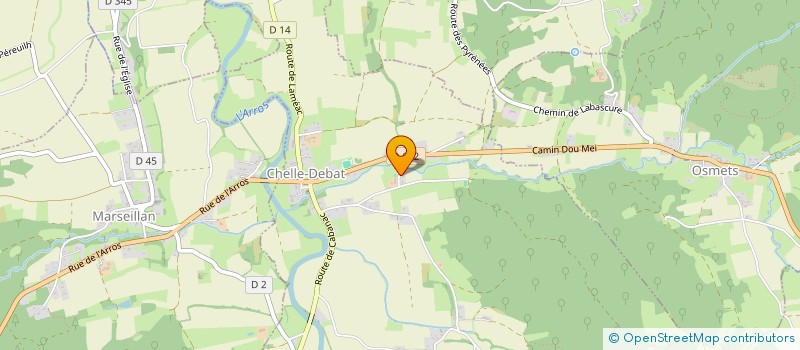 localisation de l'entreprise DUMESTRE  BUGARD