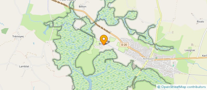 localisation de l'entreprise DUMET CIE  AMBON