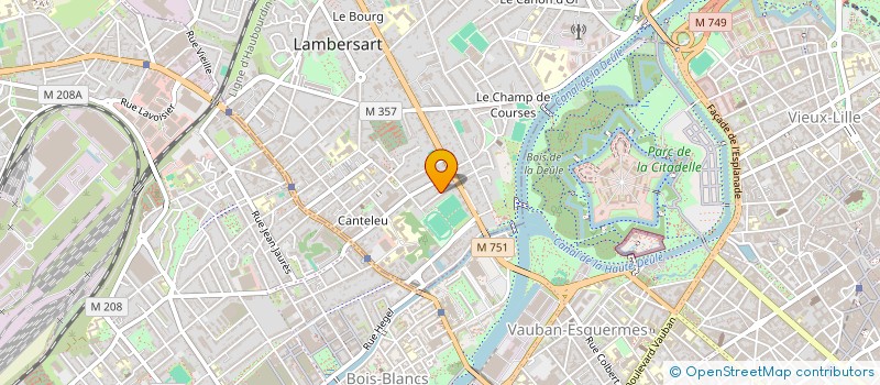 localisation de l'entreprise DUMFORTUNA à LAMBERSART