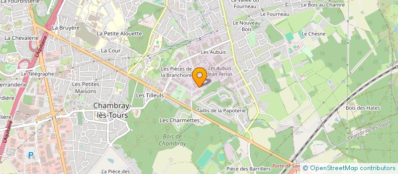 localisation de l'entreprise DUMI  CHAMBRAY-LES-TOURS