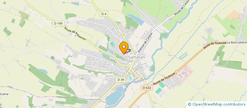 localisation de l'entreprise DUMILLY CHAUFFAGE SOLAIRE  SAMATAN