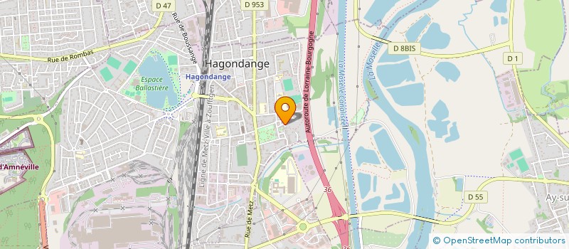localisation de l'entreprise DUMLLYI  HAGONDANGE