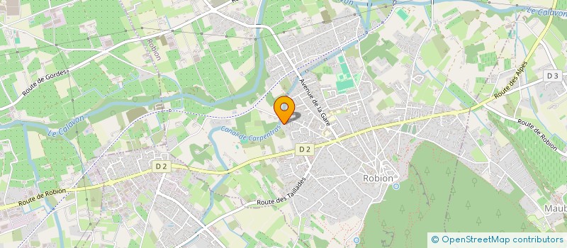 localisation de l'entreprise DUMOLLET  ROBION