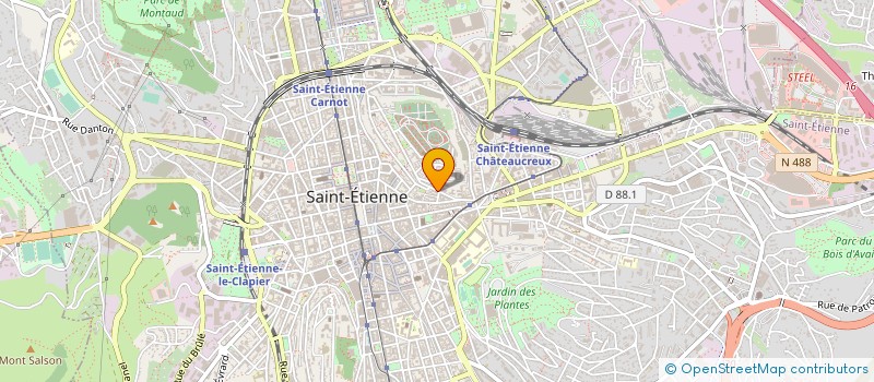 localisation de l'entreprise DUMOND MICHEL & TARLEY PHILIPP à SAINT-ETIENNE